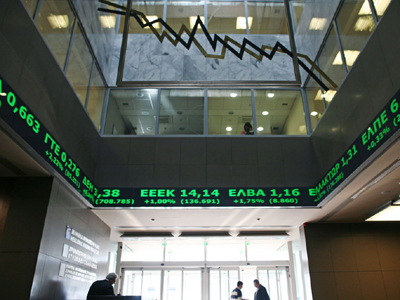 Άνοδος στο Χρηματιστήριο Αθηνών Άνοδος στο Χρηματιστήριο Αθηνών