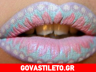 Νέα τάση: Χείλη που θυμίζουν πίνακα ζωγραφικής! Νέα τάση: Χείλη που θυμίζουν πίνακα ζωγραφικής!