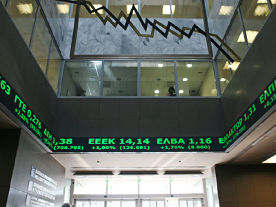 Με κέρδη άνοιξε το Χρηματιστήριο Αθηνών Με κέρδη άνοιξε το Χρηματιστήριο Αθηνών