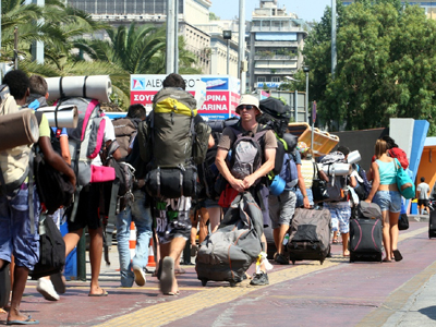 ΕΛΣΤΑΤ: Αύξηση 16% των τουριστών ΕΛΣΤΑΤ: Αύξηση 16% των τουριστών