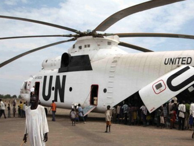 ΟΗΕ: Το ελικόπτερο στο Νότιο Σουδάν κατερρίφθη ΟΗΕ: Το ελικόπτερο στο Νότιο Σουδάν κατερρίφθη