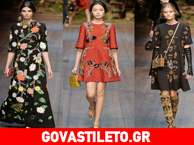 Dolce & Gabbana – Χειμώνας 2015: Παραμυθένιο σκηνικό