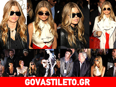 Fergie: Τρελαίνεται για τα γυαλιά ηλίου Fergie: Τρελαίνεται για τα γυαλιά ηλίου