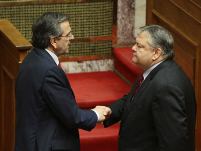 Συνάντηση Σαμαρά – Βενιζέλου για τη ΔΕΗ