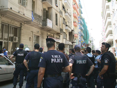 Συλλήψεις στην Θεσσαλονίκη Συλλήψεις στην Θεσσαλονίκη