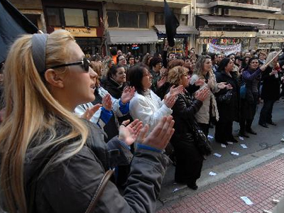 Διαμαρτυρία γονέων για τα μουσικά σχολεία