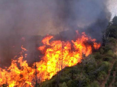 Υπό έλεγχο η φωτιά στο Αλιβέρι Υπό έλεγχο η φωτιά στο Αλιβέρι