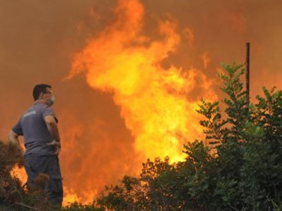 Φωτιά και στο Οίτυλο Λακωνίας Φωτιά και στο Οίτυλο Λακωνίας