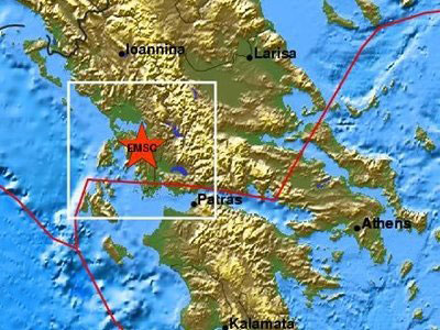 Σεισμικότητα της Αμφιλοχίας
