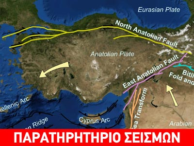 Ανησυχία για μεγάλο σεισμό στην Τουρκία