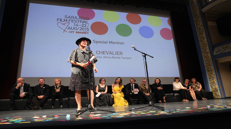 Δύο βραβεία για το «chevalier» της Αθηνάς Τσαγγάρη στο Φεστιβάλ του Σαράγεβο