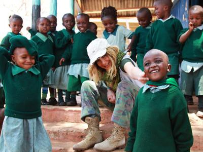 Το ταξίδι της Άννας Βίσση στην Κένυα