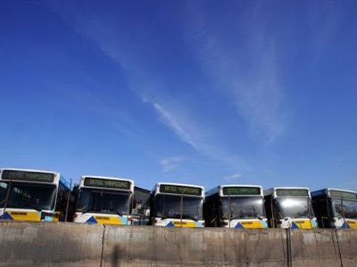 Στάση εργασίας στα λεωφορεία και τα τρόλεϊ