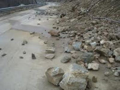 Κατολίσθηση βράχων στην Ε.Ο. Σερρών – Θεσσαλονίκης