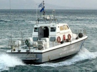 Εισροή υδάτων σε πλοίο στη Σαμοθράκη