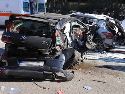 Αύξηση τροχαίων ατυχημάτων