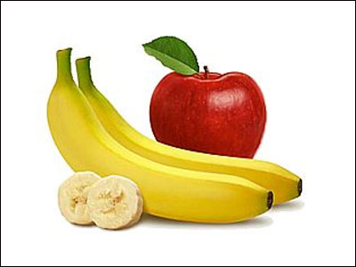 Μήλο ή μπανάνα;