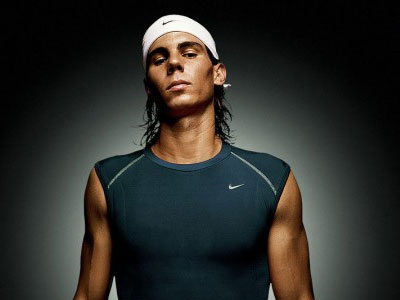 Ο Rafael Nadal μόνο με τα εσώρουχά του