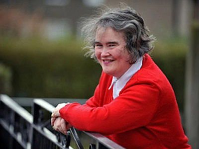 Η τρομοκρατημένη Susan Boyle