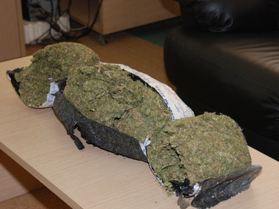 Μετέφερε 38 κιλά κάνναβης