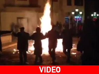 Σιάτιστα: Άναψαν οι κλαδαριές