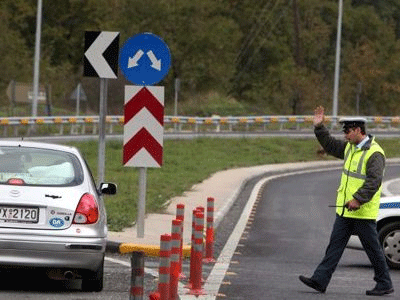 Κυκλοφοριακές ρυθμίσεις στην Αθηνών Πατρών
