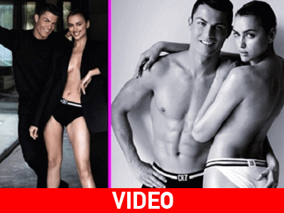 Η Ιρίνα «κλέβει» τα εσώρουχα του Κριστιάνο