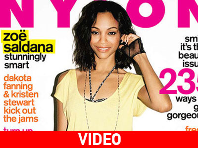 Η Zoe Saldana στο εξώφυλλο του Nylon