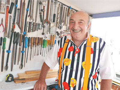 Είμαι ηθοποιός εξ αμελείας, αλλά… και κατσαβιδάκιας