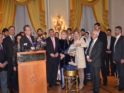 Η «Παγκρήτιος Ένωση» τίμησε την Μαριάννα Βαρδινογιάννη