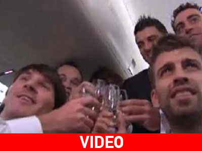 Με σαμπάνια γιόρτασαν το βραβείο