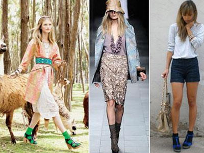 Κάλτσες και πάλι στη μόδα