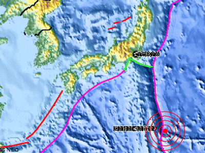 Σεισμική δόνηση 6,5R στην Ιαπωνία
