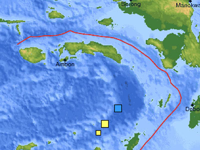 Σεισμός 6,4 βαθμών στη νήσο Μαλούκου