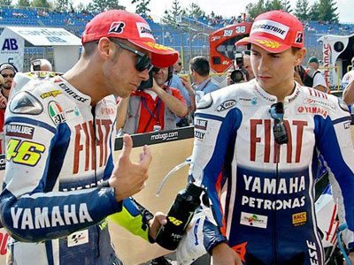 Valentino Rossi…επέλεξε ο Jorge Lorenzo!