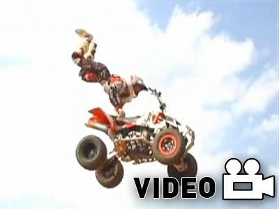 Backflip με ATV κι όχι μόνο…