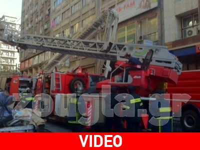 Υπό έλεγχο η πυρκαγιά σε κτίριο στην Αθήνα