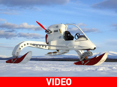 Εναλλακτικός τρόπος μετακίνησης στα… χιόνια