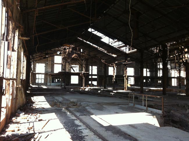 Το υαλουργείο όπως είναι σήμερα...