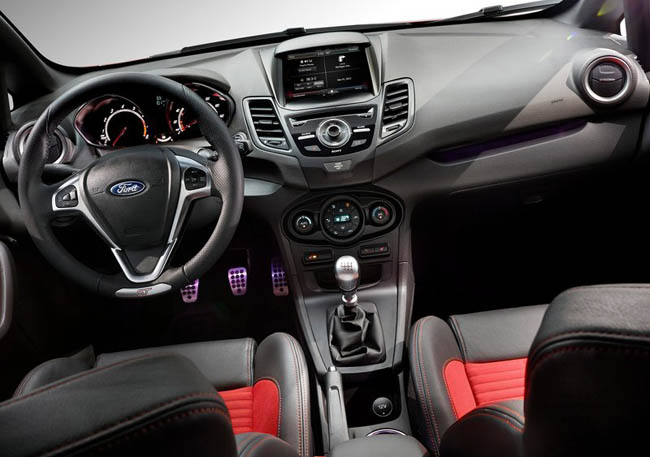 To εσωτερικό του Fiesta