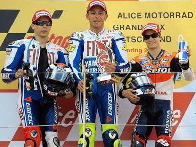 Moto GP Γερμανία: Ο Rossi το μεγάλο αφεντικό