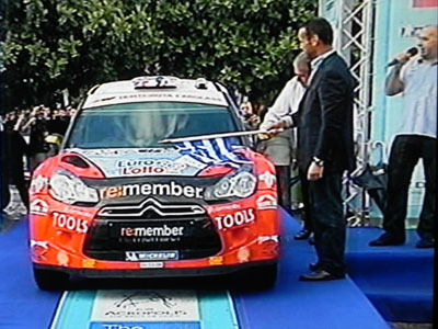 Ο Άρης Βωβός έδωσε εκκίνηση στον Πέτερ Σόλμπεργκ