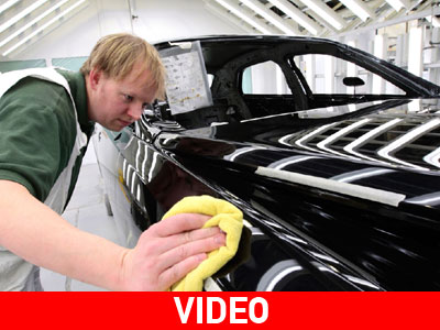 Ο τρόπος βαφής της Bentley Mulsanne Ο τρόπος βαφής της Bentley Mulsanne