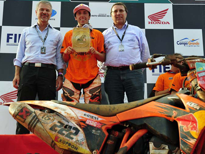 Ο Cairoli παγκόσμιος πρωταθλητής motocross 2010