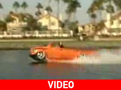 Το αυτοκίνητο που γίνεται… ταχύπλοο σκάφος