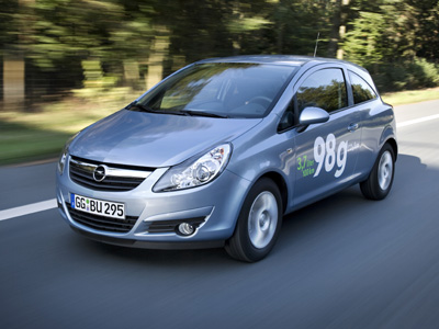 To Opel Corsa με κατανάλωση 3,7 λτ/100 χλμ.