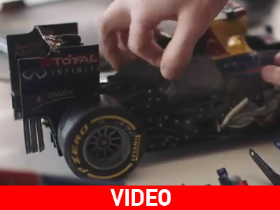 Έφτιαξε μονοθέσιο της Formula 1 από χαρτόνι