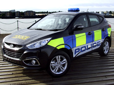 Με Hyundai ix35 η αστυνομία του Λονδίνου