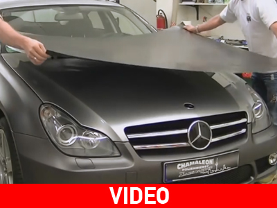 Δείτε πως αλλάζει… χρώμα μία Mercedes CLS Δείτε πως αλλάζει… χρώμα μία Mercedes CLS