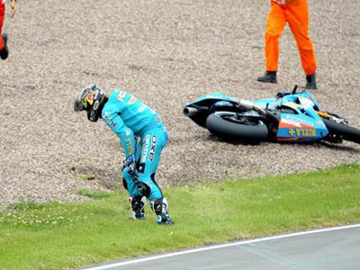 Γερμανία Moto GP: Βρεγμένη σανίδα κρατούσε ο Rossi!